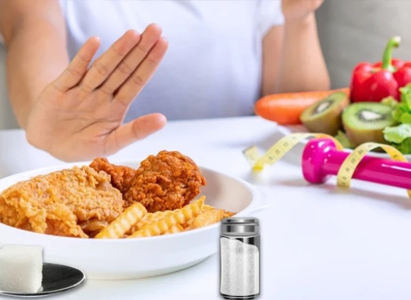 Reduce the intake of harmful fats